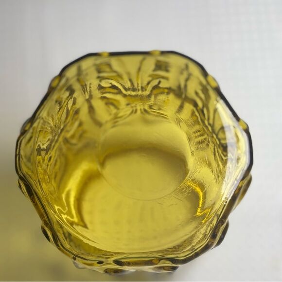 Federal Glass Country Kitchen Show Off Jar Sun Gold 1979 - Picture 8 of 8